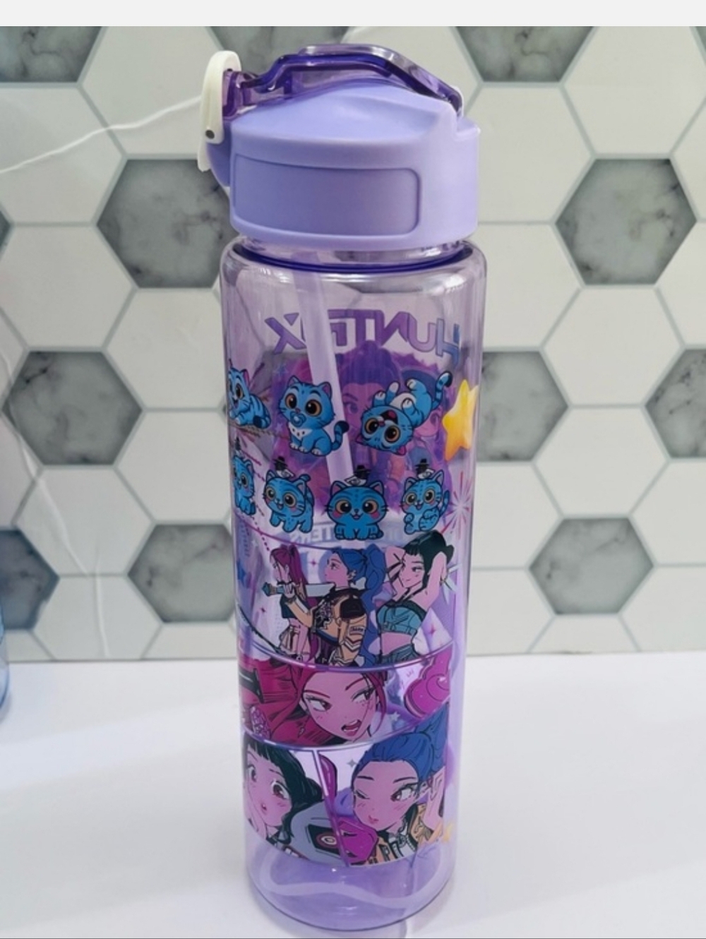 Kpop Demon Hunters Water Bottle